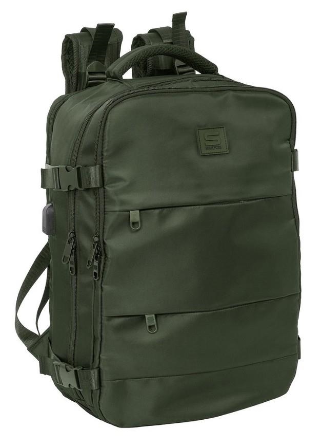 MOTXILLA SAFTA CABINA 15.6" VERD CAQUI | 8412688609277 | 622513834 | Llibreria La Gralla | Librería online de Granollers