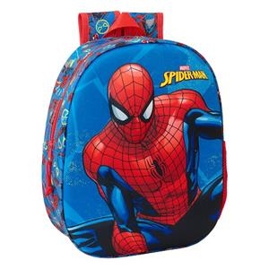 MOTXILLA SAFTA SPIDERMAN 3D INFANTIL BLAU | 8412688596485 | 622565890 | Llibreria La Gralla | Llibreria online de Granollers