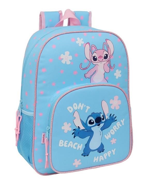 MOTXILLA SAFTA STITCH HAPPY BLAU | 8412688595846 | 612588180 | Llibreria La Gralla | Llibreria online de Granollers