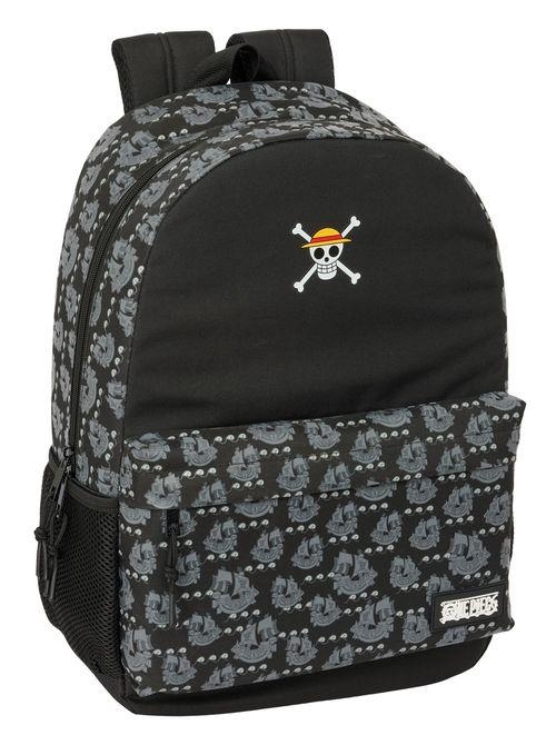 MOTXILLA SAFTA ONE PIECE PIRATES NEGRE | 8412688588268 | 622506758 | Llibreria La Gralla | Librería online de Granollers
