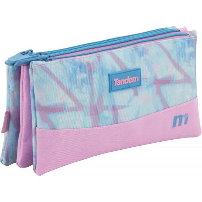 PORTATOT TANDEM TRIPLE CREATIVE BLAU/ROSA | 8412782342070 | SPO342070 | Llibreria La Gralla | Llibreria online de Granollers