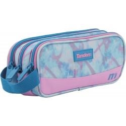 PORTATOT TANDEM TRIPLE OVALAT CREATIVE ROSA/BLAU | 8412782342087 | SPO342087 | Llibreria La Gralla | Llibreria online de Granollers