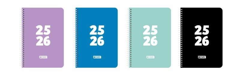 AGENDA ESCOLAR 2025-26 OXFORD ENRITEENS A5 SV COLORS | 8427291069295 | 400195415 | Llibreria La Gralla | Librería online de Granollers