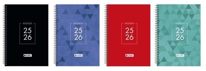 AGENDA ESCOLAR 2025-26 OXFORD ENRIDENTIT A5 SV COLORS | 8427291069097 | 400195410 | Llibreria La Gralla | Librería online de Granollers
