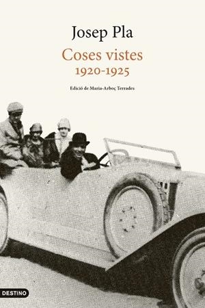COSES VISTES (1920-1925) | 9788419734259 | PLA, JOSEP | Llibreria La Gralla | Librería online de Granollers