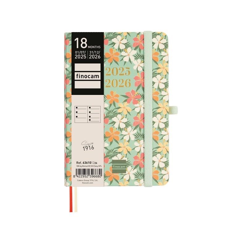 AGENDA FINOCAM 18 MESOS 2025-26 MINIMAL M3 SVH COLORS | 8422952396697 | 63610 | Llibreria La Gralla | Librería online de Granollers