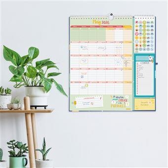 CALENDARI FINOCAM 2025-26 16 MESOS PARET AVENTURA PLUS FAMILIAR | 8422952397076 | 54023 | Llibreria La Gralla | Librería online de Granollers
