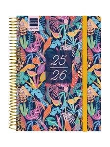AGENDA ESCOLAR FINOCAM 2025-26 TROPICAL 1/4 DP ESTAMPATS | 8422952398257 | 63425 | Llibreria La Gralla | Llibreria online de Granollers