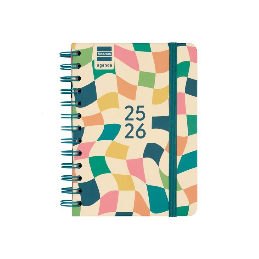 AGENDA ESCOLAR FINOCAM 2025-26 COSMO 1/4 SVH ESTAMPATS | 8422952398660 | 53706 | Llibreria La Gralla | Llibreria online de Granollers