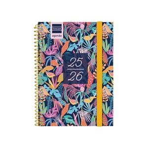 AGENDA ESCOLAR FINOCAM 2025-26 ESPIR 1/4 SVH ESTAMPATS | 8422952398387 | 63421 | Llibreria La Gralla | Llibreria online de Granollers