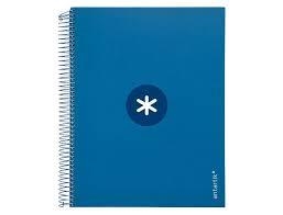 LLIBRETA A4 ANTARTIK ESPIRAL QUADRICULA 5X5 BLAU DENIM | 8423473042599 | 163541 | Llibreria La Gralla | Llibreria online de Granollers