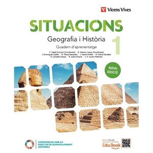 SITUACIONS 1. GEOGRAFIA I HISTÒRIA. QUADERN D'APRENENTATGE. NOVA EDICIÓ | 9788410960886 | GATELL ARIMONT, CRISTINA / DOMÍNGUEZ, JESÚS / GARCÍA, JOAQUIN / GARCIA SEBASTIAN, MARGARITA / LUCERO | Llibreria La Gralla | Llibreria online de Granollers