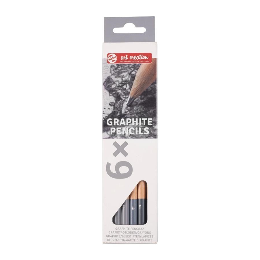 CAIXA LLAPIS GRAPHITE BRUYNZEEL 6 UNITATS | 8712079456955 | 9028106M | Llibreria La Gralla | Librería online de Granollers