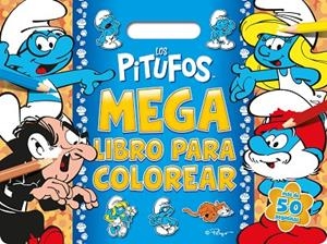 PITUFOS, LOS  MEGALIBRO PARA COLOREAR | 9788408297239 | LOS PITUFOS | Llibreria La Gralla | Librería online de Granollers