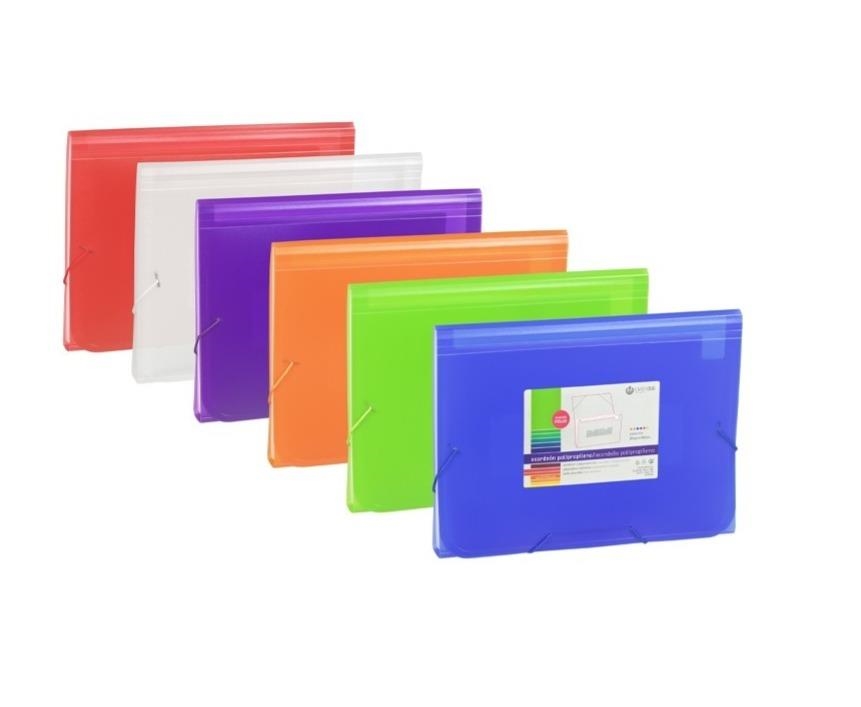 CARPETA 12 SEPARADORS CARCHIVO PLASTIC A4 COLORS | 8422951013281 | 1913KE EXPOSITOR | Llibreria La Gralla | Librería online de Granollers