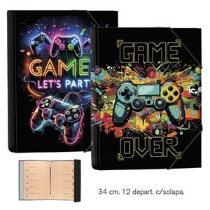 CARPETA SENFORT SEPARADORS GAMER | 8412885246411 | 22203250 | Llibreria La Gralla | Librería online de Granollers