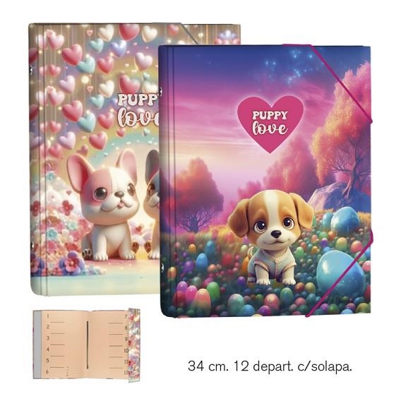 CARPETA SENFORT SEPARADORS PUPPIES | 8412885246978 | 22503250 | Llibreria La Gralla | Llibreria online de Granollers