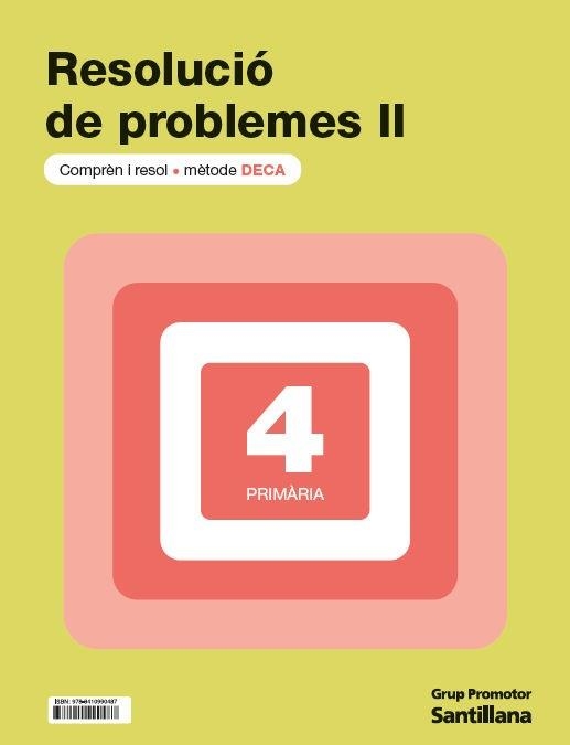 CUAD PROBL DECA II 4PRM CTLN | 9788410990487 | VV. AA. | Llibreria La Gralla | Librería online de Granollers