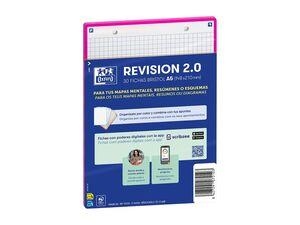 FITXA CARTOLINA QUADRES REVISION 2.0 A5 OXFORD FUCSIA | 8427291072103 | 400198778 | Llibreria La Gralla | Llibreria online de Granollers