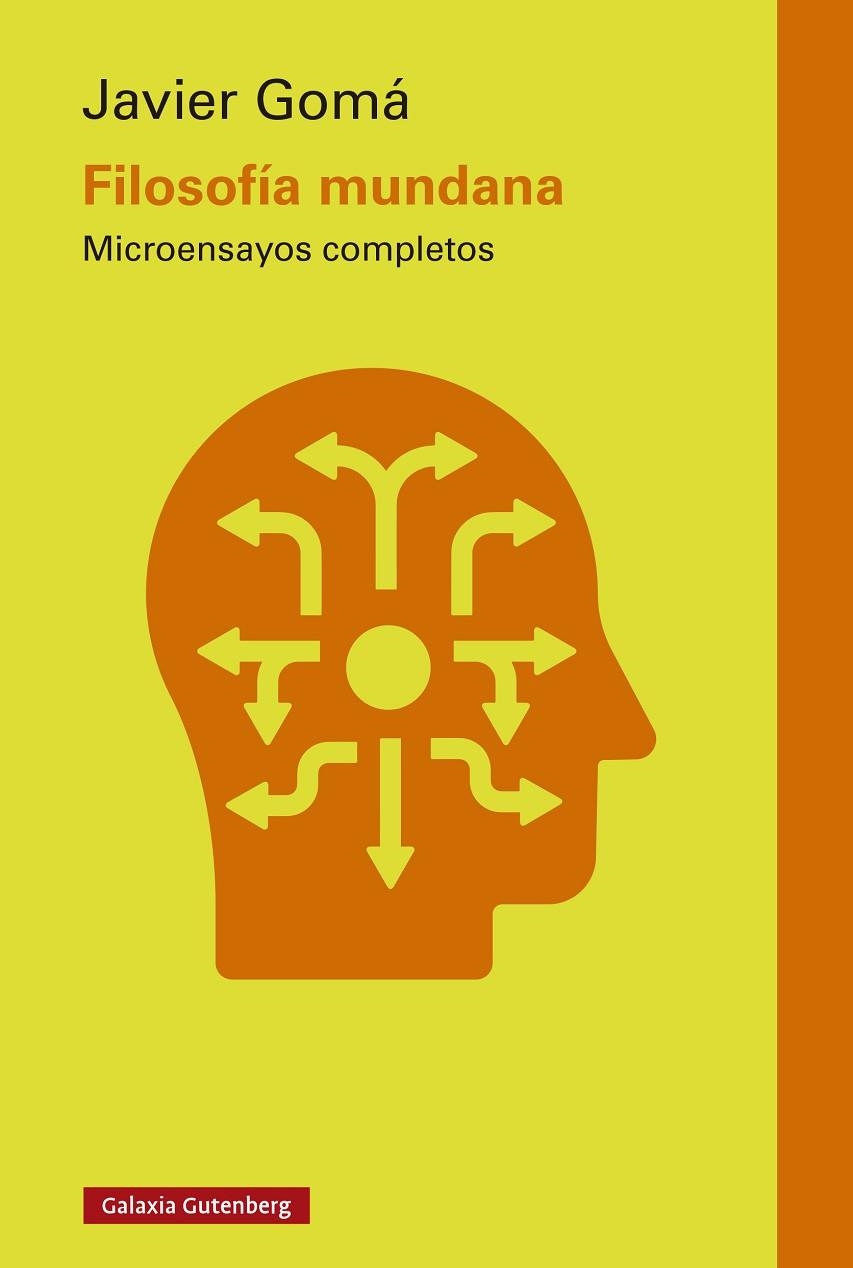 FILOSOFÍA MUNDANA- 2025 | 9791387605520 | GOMÁ LANZÓN, JAVIER | Llibreria La Gralla | Llibreria online de Granollers