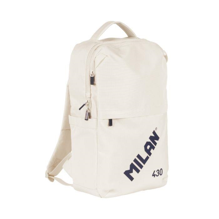 MOTXILLA MILAN 430 BLOQUEJABLE 15 L. BEIGE | 8411574113133 | 624201SNCBG | Llibreria La Gralla | Llibreria online de Granollers