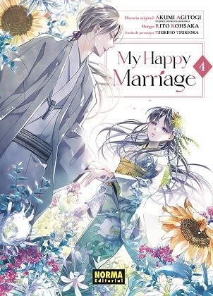 MY HAPPY MARRIAGE 04 | 9788467970357 | AGITOGI, AKUMI / KOHSAKA, RITO / TSUKIOKA, TSUKIHO | Llibreria La Gralla | Librería online de Granollers