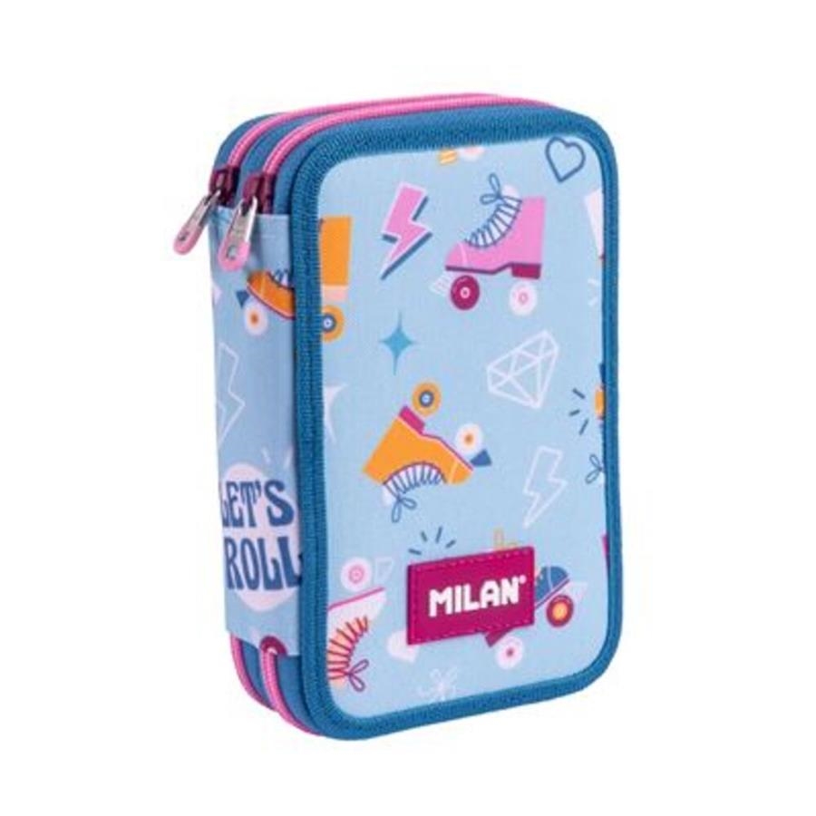 PLUMIER MILAN 2 PISOS CONTINGUT ROLLER | 8411574110934 | 081264RL2 | Llibreria La Gralla | Librería online de Granollers