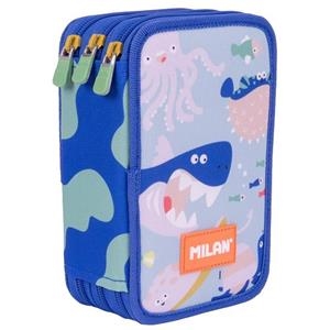 PLUMIER MILAN 3 PISOS CONTINGUT BLUE ODYSSEY | 8411574112860 | 081364BD | Llibreria La Gralla | Llibreria online de Granollers