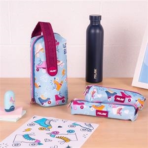 PLUMIER MILAN 4 ESTOIGS CONTINGUT ROLLER | 8411574110958 | 08872RL2 | Llibreria La Gralla | Llibreria online de Granollers