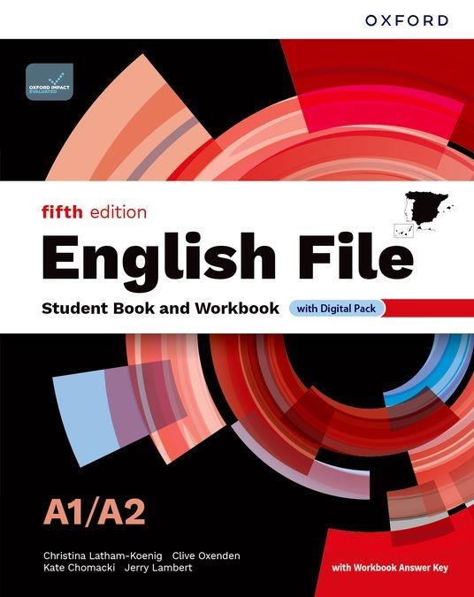 ENGLISH FILE 5TH EDITION A1/A2. STUDENT'S BOOK AND WORKBOOK AND DIGITAL WITH KEY | 9780194148030 | AA.VV. | Llibreria La Gralla | Llibreria online de Granollers