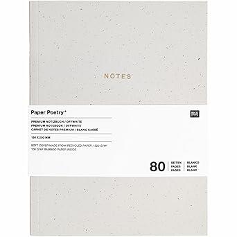 LLIBRETA A5 RICO PAPER POETRY 100GM OFFWHITE | 4051271439552 | RIC302306 | Llibreria La Gralla | Llibreria online de Granollers