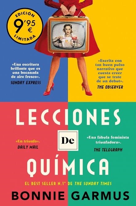 LECCIONES DE QUÍMICA (CAMPAÑA DE VERANO EDICIÓN LIMITADA) | 9788466376204 | GARMUS, BONNIE | Llibreria La Gralla | Librería online de Granollers