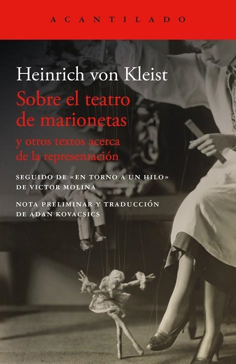 SOBRE EL TEATRO DE MARIONETAS | 9788419958648 | VON KLEIST, HEINRICH | Llibreria La Gralla | Librería online de Granollers