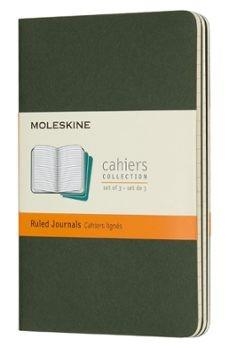 LLIBRETA CAHIER VERD FOSC P RAYADA (SET DE 3) | 8055002855211 | Llibreria La Gralla | Librería online de Granollers