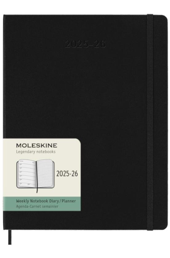 AGENDA MOLESKINE 25-26 XL SVH NEGRE TAPA DURA | 8056999275488 | 8056999275488 | Llibreria La Gralla | Librería online de Granollers