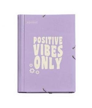 CARPETA SOLAPES MIQUELRIUS POSITIVE VIBES ONLY | 8422593150917 | MR15091 | Llibreria La Gralla | Llibreria online de Granollers