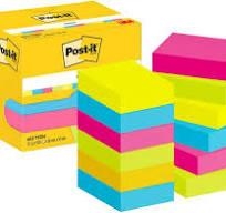 BLOC POST IT CAIXA 12 UNITATS 38X51 MM COLORS | 4064035065898 | 653-TEN | Llibreria La Gralla | Librería online de Granollers