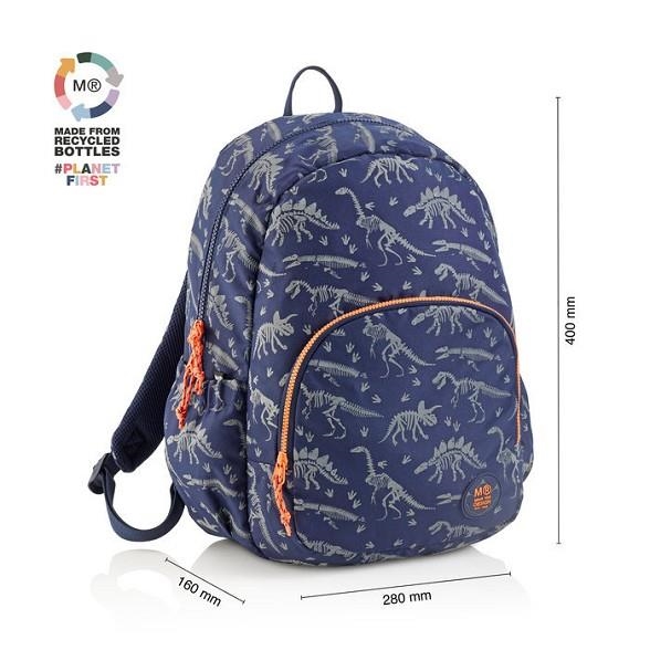 MOTXILLA MIQUELRIUS DOBLE ROMA DINOWORLD 24 L | 8422593194546 | MR19454 | Llibreria La Gralla | Librería online de Granollers