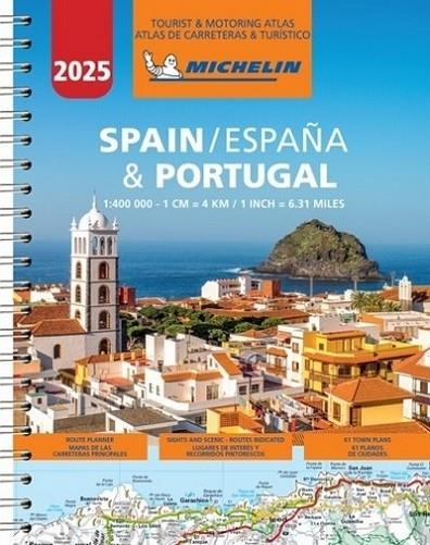 ESPAÑA & PORTUGAL 2025 - ATLAS DE CARRETERAS Y TURISMO | 9782067265202 | AA.VV. | Llibreria La Gralla | Llibreria online de Granollers