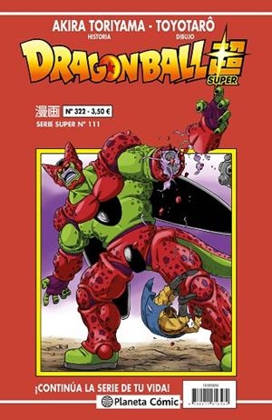 DRAGON BALL SERIE ROJA Nº 322 | 9788411619301 | TORIYAMA, AKIRA / TOYOTARÔ | Llibreria La Gralla | Llibreria online de Granollers
