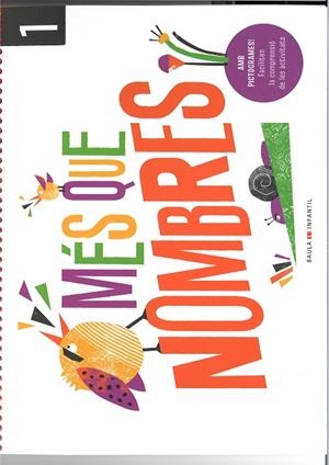QUADERN MÉS QUE NOMBRES 1 INFANTIL | 9788447954094 | DEPARTAMENT D'EDICIONS EDUCATIVES DE BAULA | Llibreria La Gralla | Llibreria online de Granollers