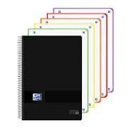 LLIBRETA A4 OXFORD EUROPEAN BOOK 5 COLORS 90 GR 120 FULLS NEGRE | 8412771055516 | 400196878 | Llibreria La Gralla | Librería online de Granollers
