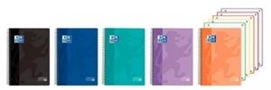 LLIBRETA A4 OXFORD EUROPEAN BOOK 5 COLORS 90 GR 120 FULLS COLORS | 8412771055264 | 400196862 | Llibreria La Gralla | Librería online de Granollers