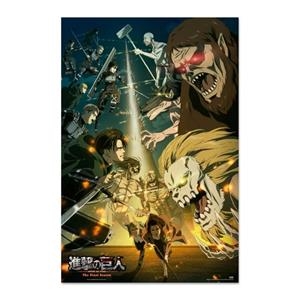 POSTER ATTACK ON TITAN PARADIS VS MARLEY | 8435747800330 | GRUPO EIRK | Llibreria La Gralla | Llibreria online de Granollers