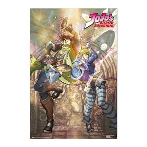 POSTER JOJOS BIZARRE ADVENTURE JOSEPH JOESTAR & CAESAR | 8435497273248 | GRUPO ERIK | Llibreria La Gralla | Llibreria online de Granollers
