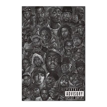 POSTER HIP HOP ALL STARS | 8435497265861 | GRUPO ERIK | Llibreria La Gralla | Llibreria online de Granollers
