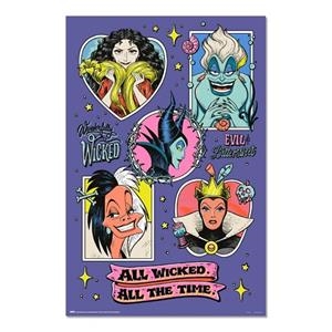 POSTER DISNEY VILLANAS | 8435747821526 | GRUPO ERIK | Llibreria La Gralla | Llibreria online de Granollers