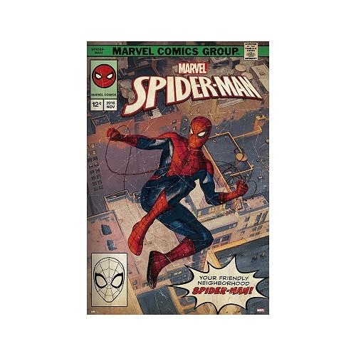 POSTER MARVEL SPIDERMAN PORTADA COMIC | 8435497206222 | GRUPO ERIK | Llibreria La Gralla | Llibreria online de Granollers