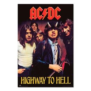 POSTER AQC/DC HIGHWAY TO HELL | 8435747813651 | GRUPO ERIK | Llibreria La Gralla | Librería online de Granollers