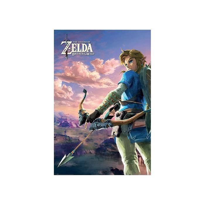 POSTER THE LEGEND OF ZELDA. BREATH OF THE WILD HYRULE | 5050574340410 | GRUPO ERIK | Llibreria La Gralla | Llibreria online de Granollers